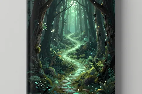 AI generated book covers example