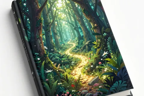 AI generated book covers example