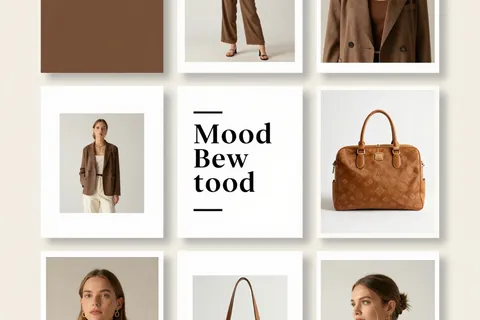 AI generated brand moodboards example