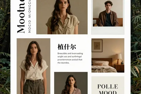 AI generated brand moodboards example