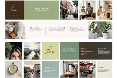 AI generated brand moodboards example