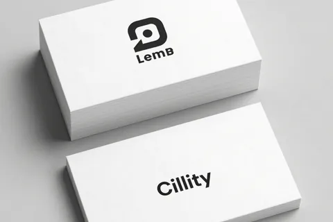 AI generated business cards example