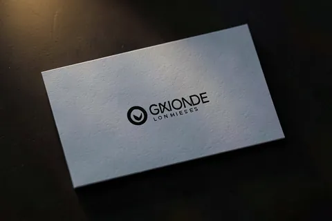 AI generated business cards example