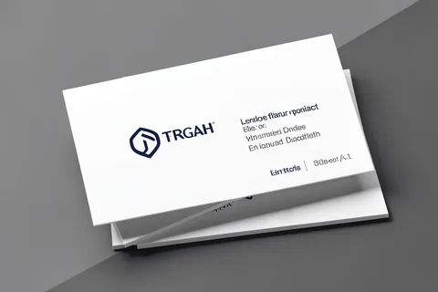 AI generated business cards example