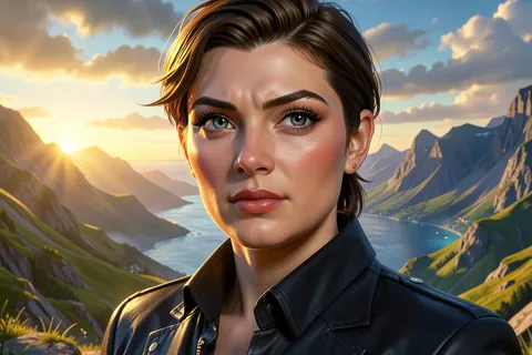 AI generated character portraits example