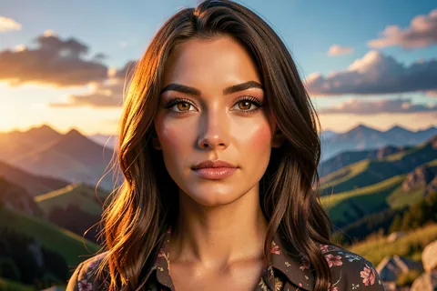AI generated character portraits example