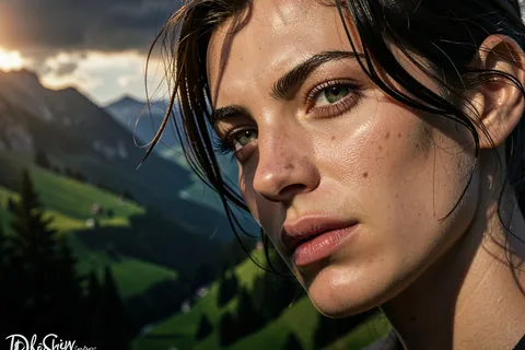 AI generated character portraits example