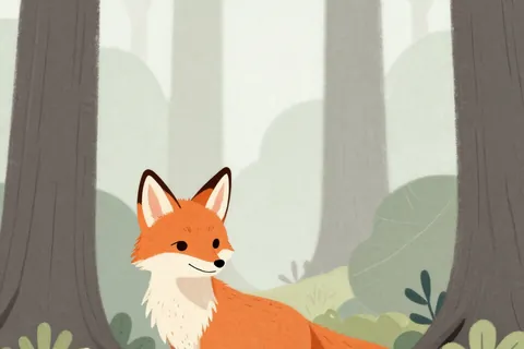 AI generated children’s book art example