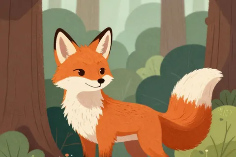 AI generated children’s book art example