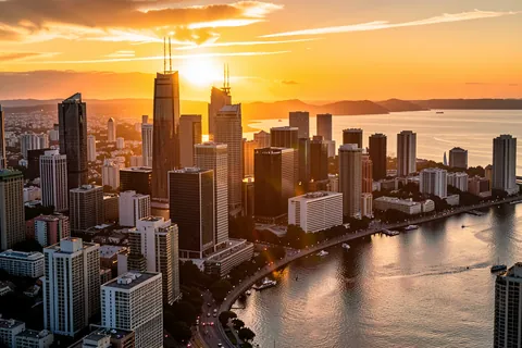 AI generated cityscapes example