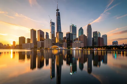 AI generated cityscapes example