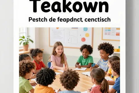 AI generated classroom posters example