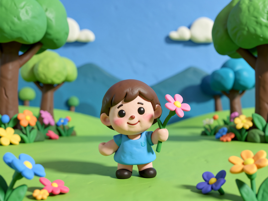 Clay Style Art