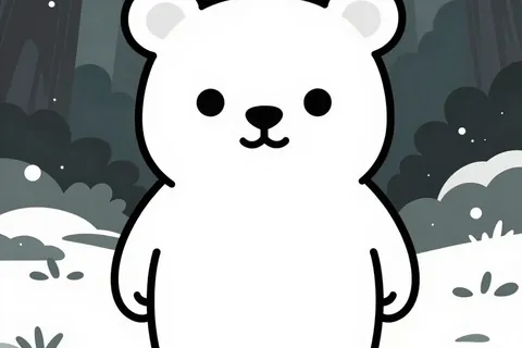 AI generated colouring pages example