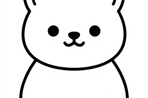 AI generated colouring pages example
