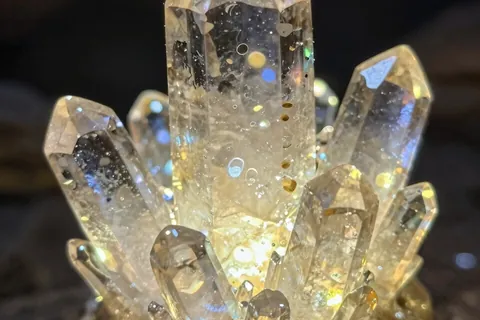 AI generated crystal art example