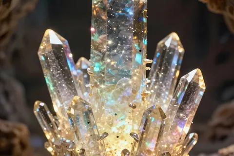 AI generated crystal art example
