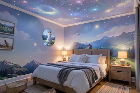AI generated dream rooms example