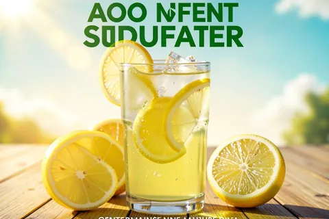 AI generated drink posters example