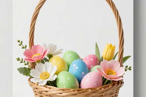 AI generated easter art example