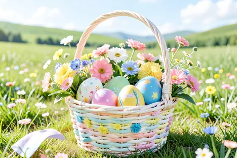 AI generated easter art example