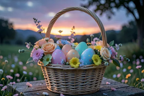 AI generated easter art example