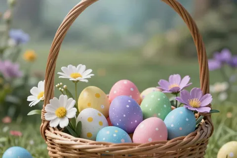 AI generated easter art example