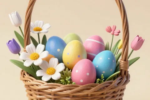 AI generated easter art example