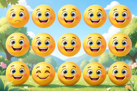 AI generated emoji-style icons example