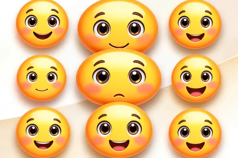 AI generated emoji-style icons example