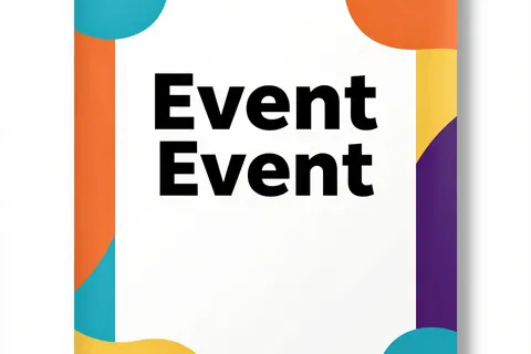 AI generated event banners example