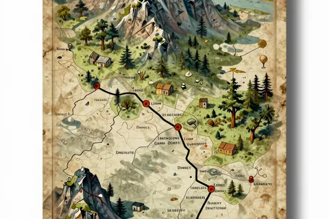 AI generated fantasy maps example