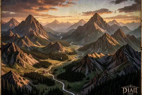 AI generated fantasy maps example