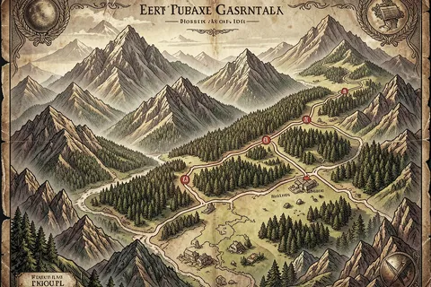 AI generated fantasy maps example