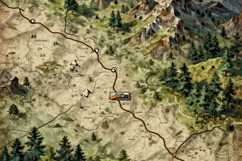 AI generated fantasy maps example