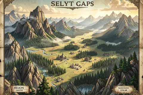 AI generated fantasy maps example