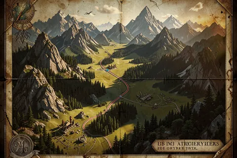 AI generated fantasy maps example