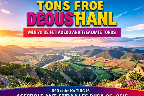 AI generated flyer designs example