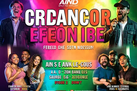 AI generated flyer designs example