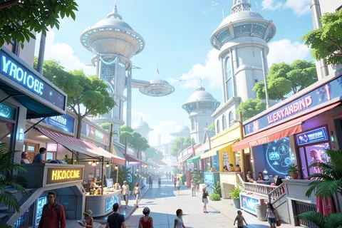 AI generated game concept art example