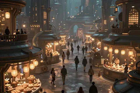 AI generated game concept art example
