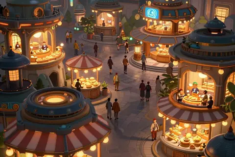 AI generated game concept art example