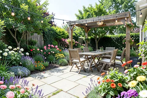AI generated garden ideas example