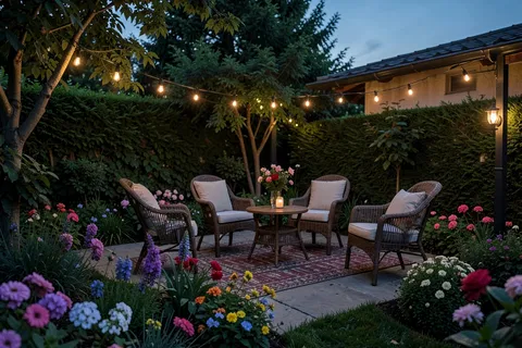 AI generated garden ideas example