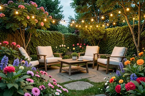 AI generated garden ideas example