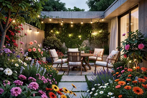 AI generated garden ideas example