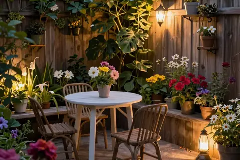 AI generated garden ideas example