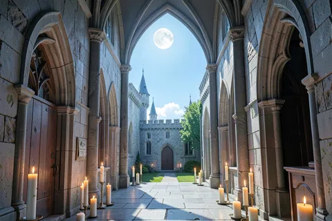 AI generated gothic art example