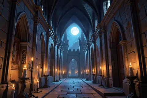 AI generated gothic art example