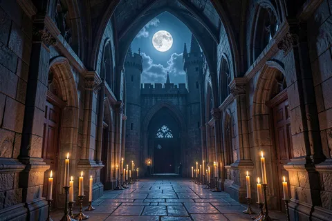 AI generated gothic art example